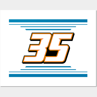 Joey Gase #35 2024 NASCAR Design Posters and Art